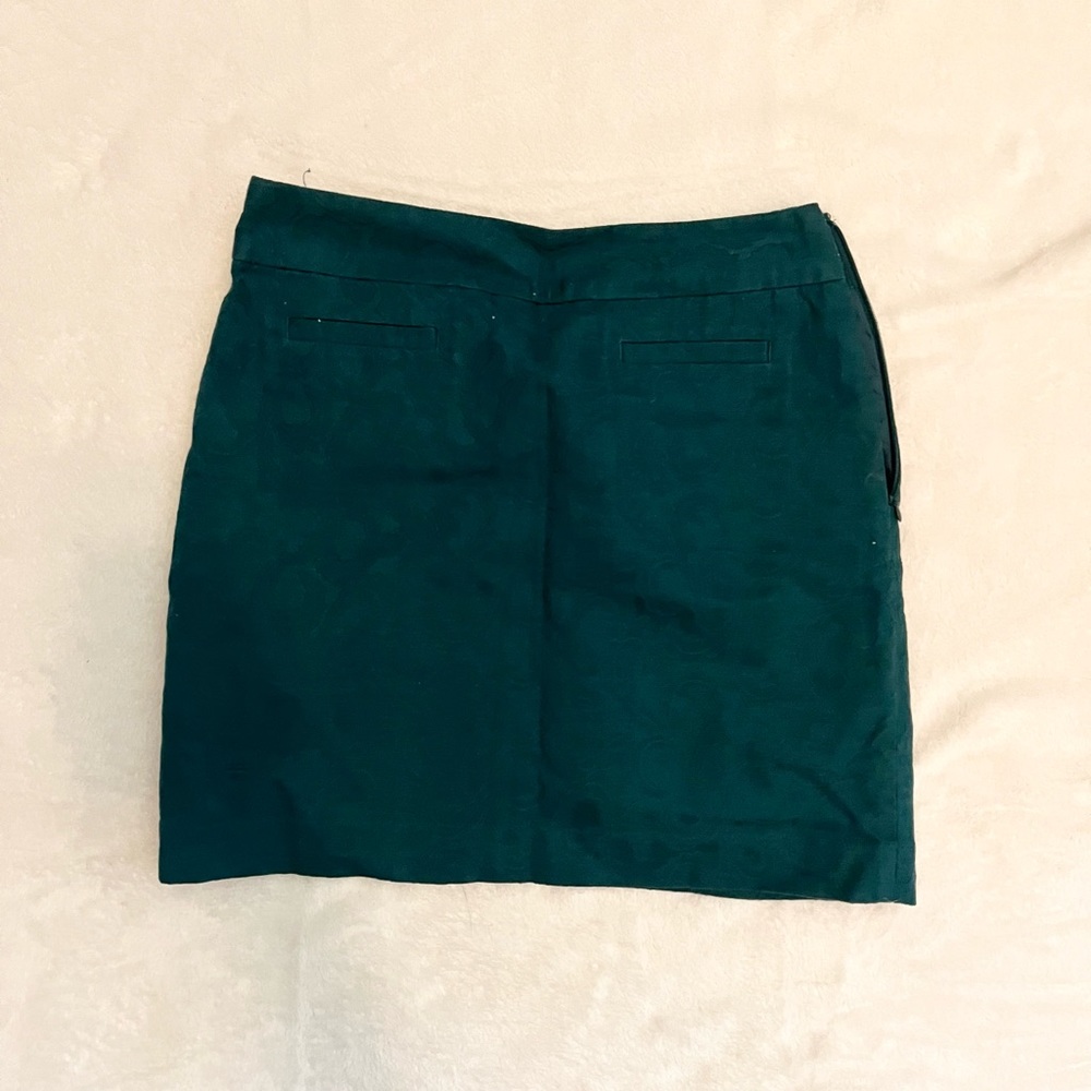 LOFT Green Skirt